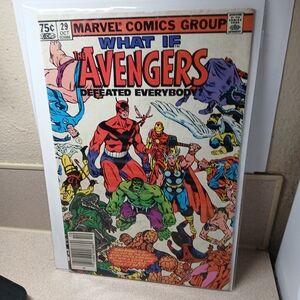Marvel Comics 'What If' Avengers Comic Book #29